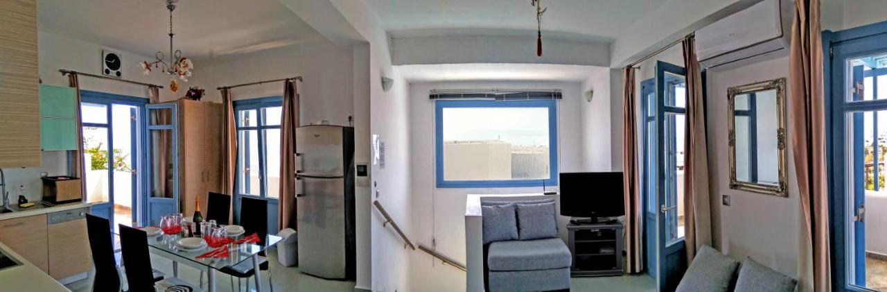 Villa Danae - Seaside Villa With Pool & Hot Tub Piso Livadi Exterior foto